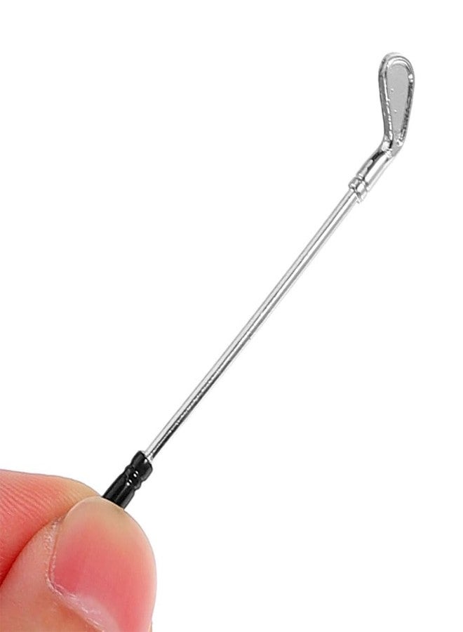 IMIKEYA Miniature Golf Club Toy Set Dollhouse Golf Accessories for Diorama Toy - Image 5